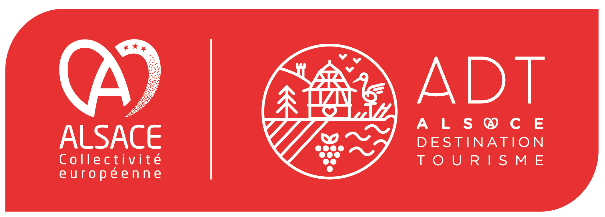 Logo alsace destination tourisme